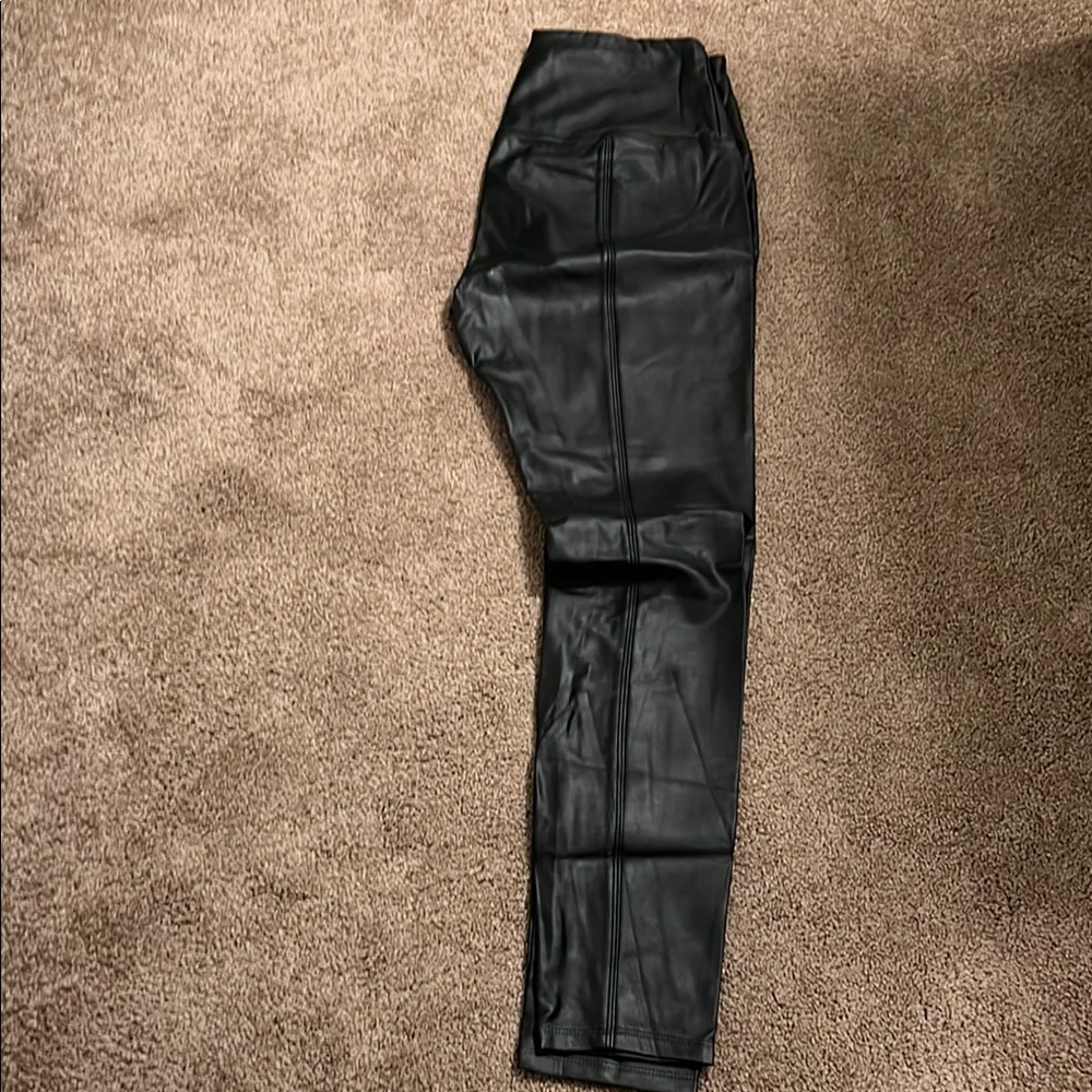 Black “Leather” Leggings